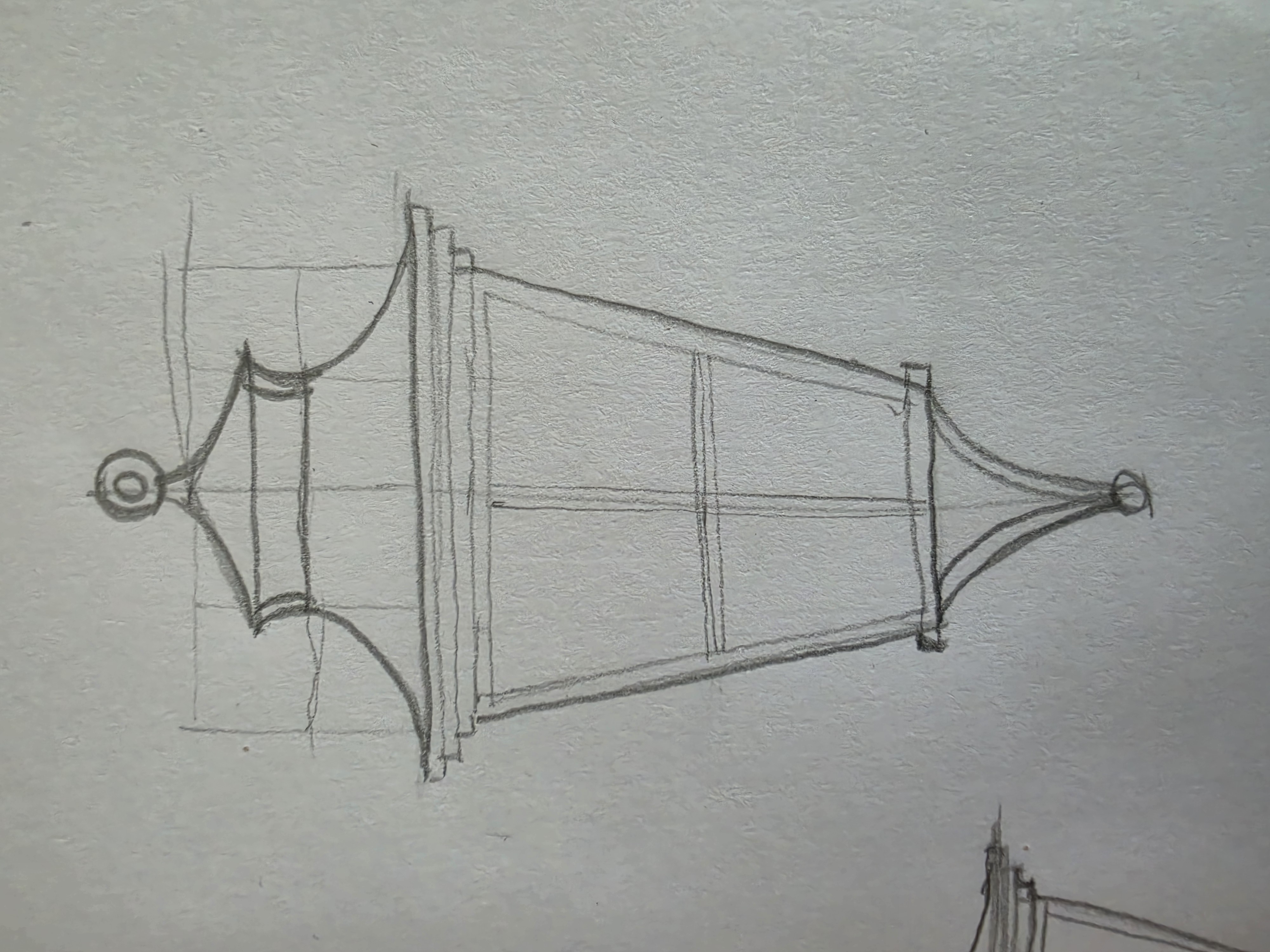 Sketch of the lantern